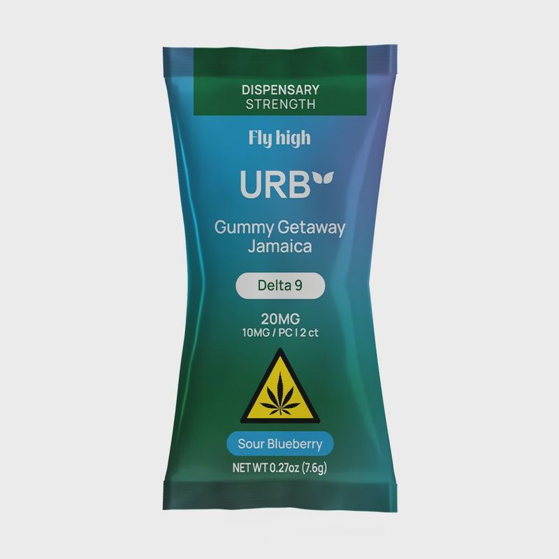urb Delta 9 THC Gummies - 2 Count (20mg)