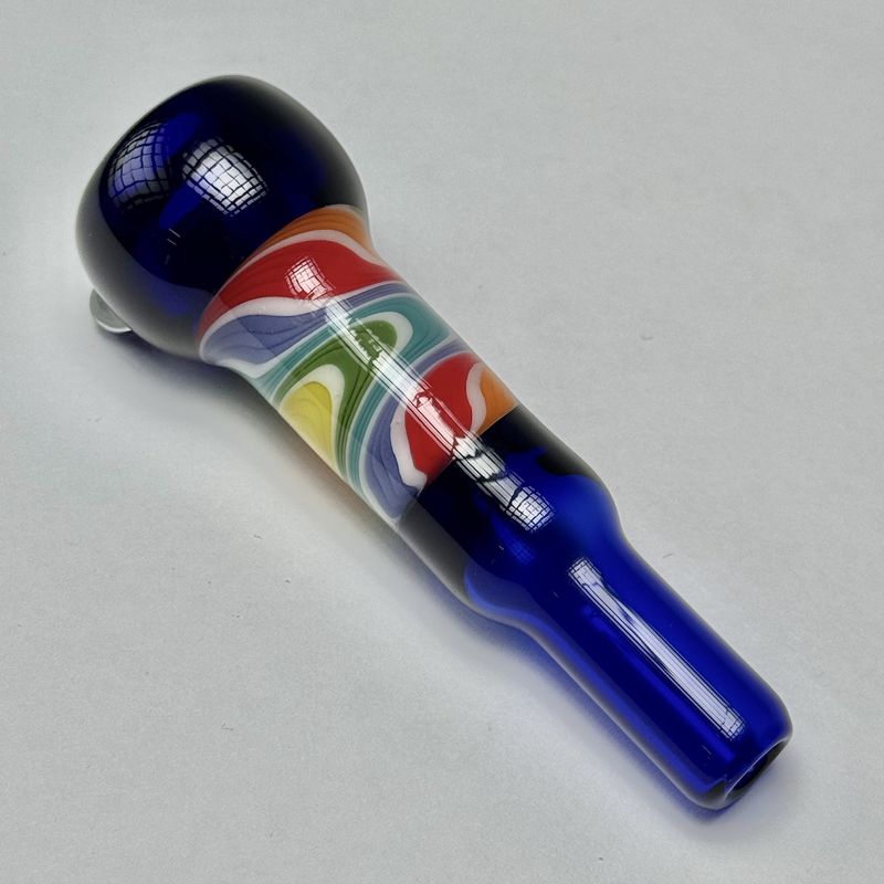 Line Work Chillum by Ashmere Glass - E