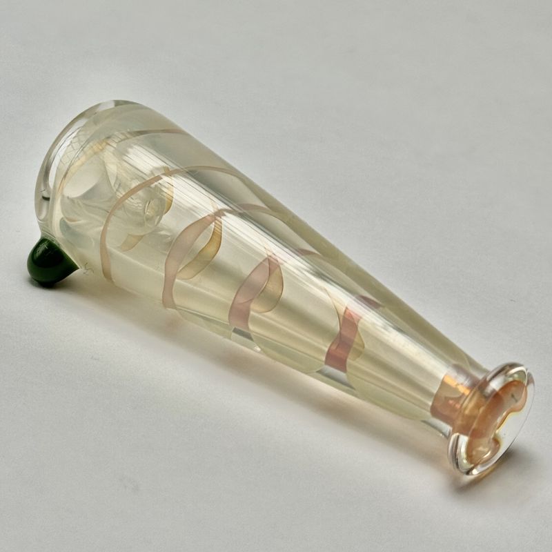 Fume Slugger Chillum by Hollow Glass - B