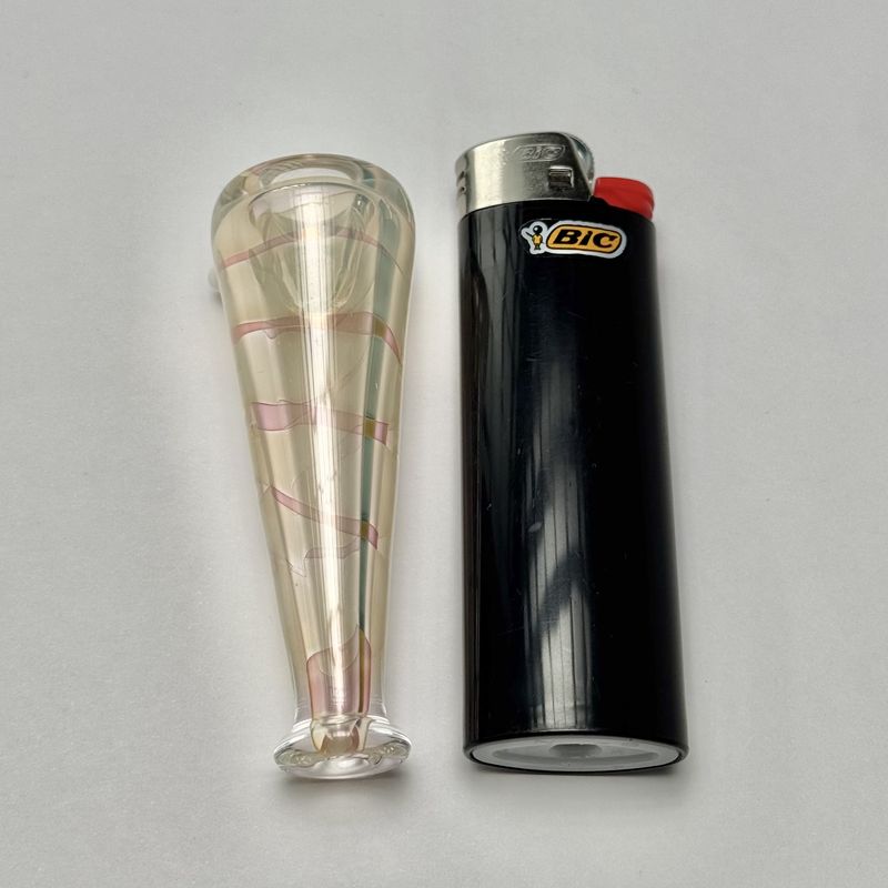 Fume Slugger Chillum by Hollow Glass - C