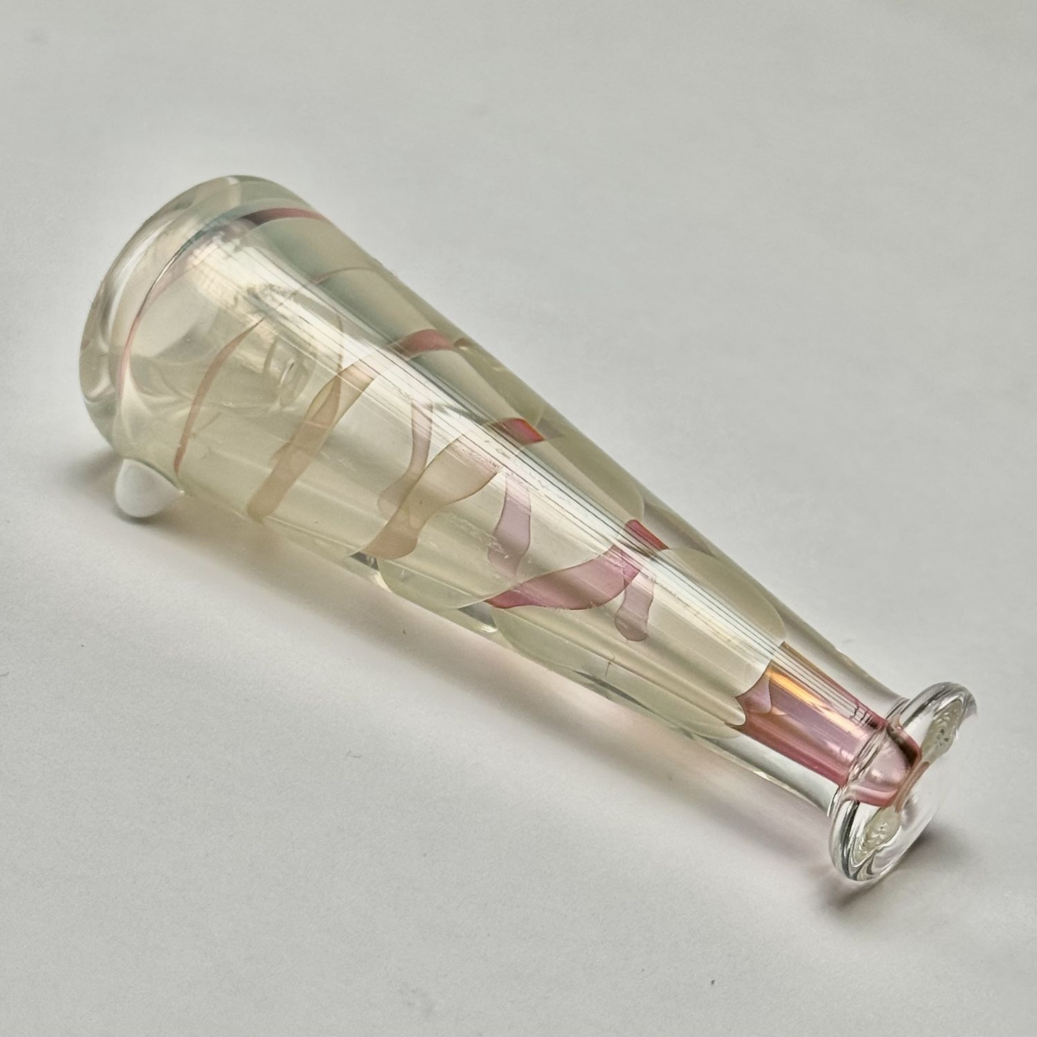 Fume Slugger Chillum by Hollow Glass - A