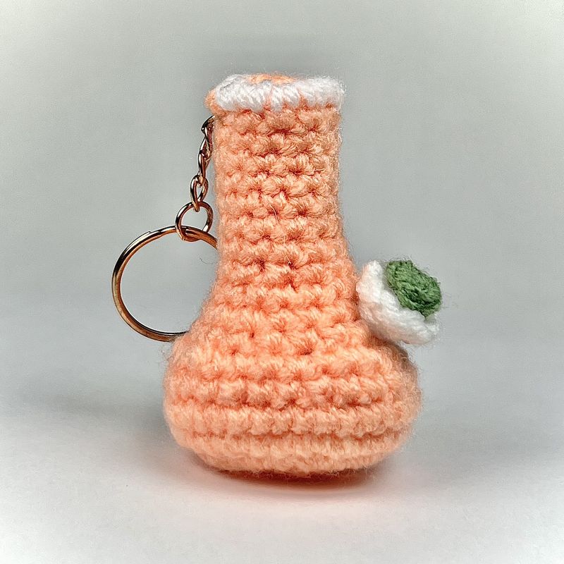 Plush Waterpipe Keychain