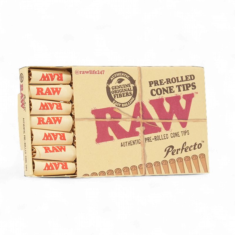 Raw Perfecto Pre-Rolled Tips - 21CT