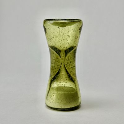 Premium Glass Sand Timer by JNG Studios - Blue Yoshi
