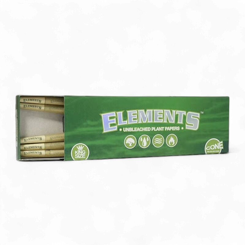 Elements Green Unbleached Plant Cones (20 PK)