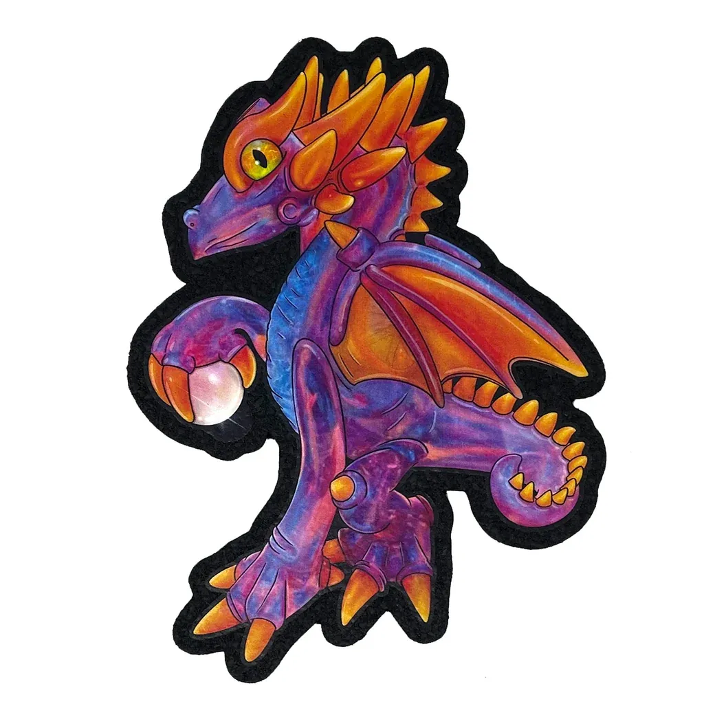 Amber Dragon Dab Mat - 12in