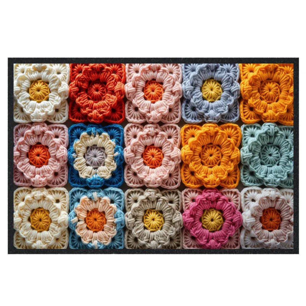 Crochet Sesh Dab Mat - XL