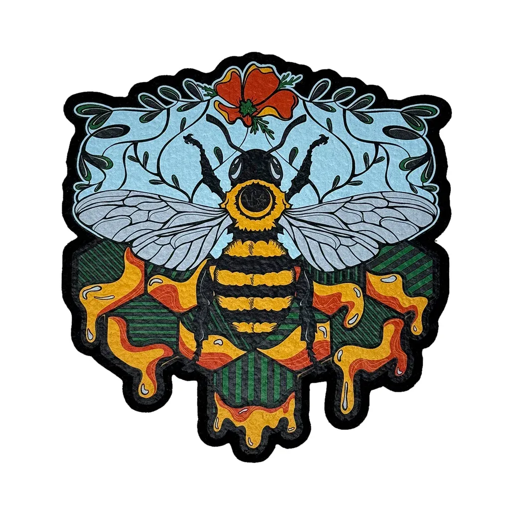 Windstar Bee Dab Mat - 9in