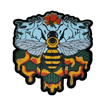 Windstar Bee Dab Mat - 9in