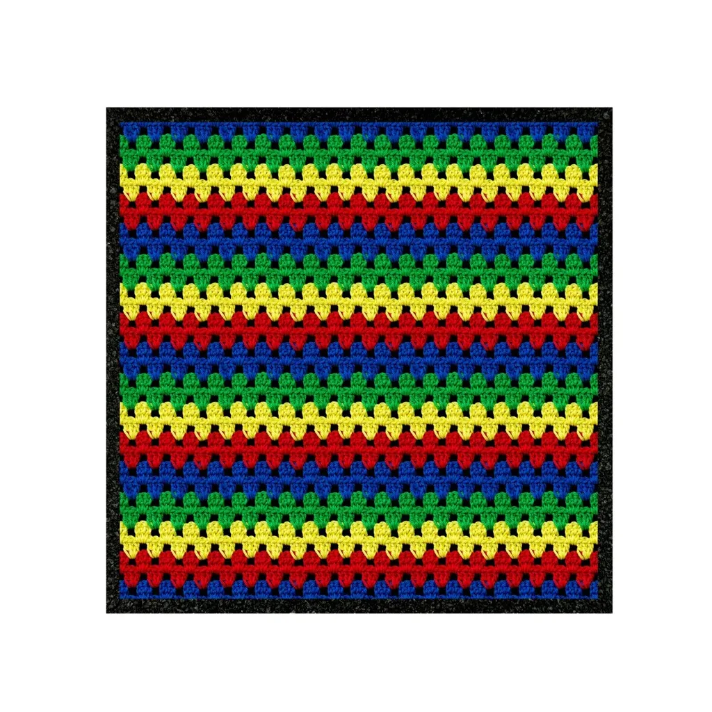 Crochet Dab Mat - 8in
