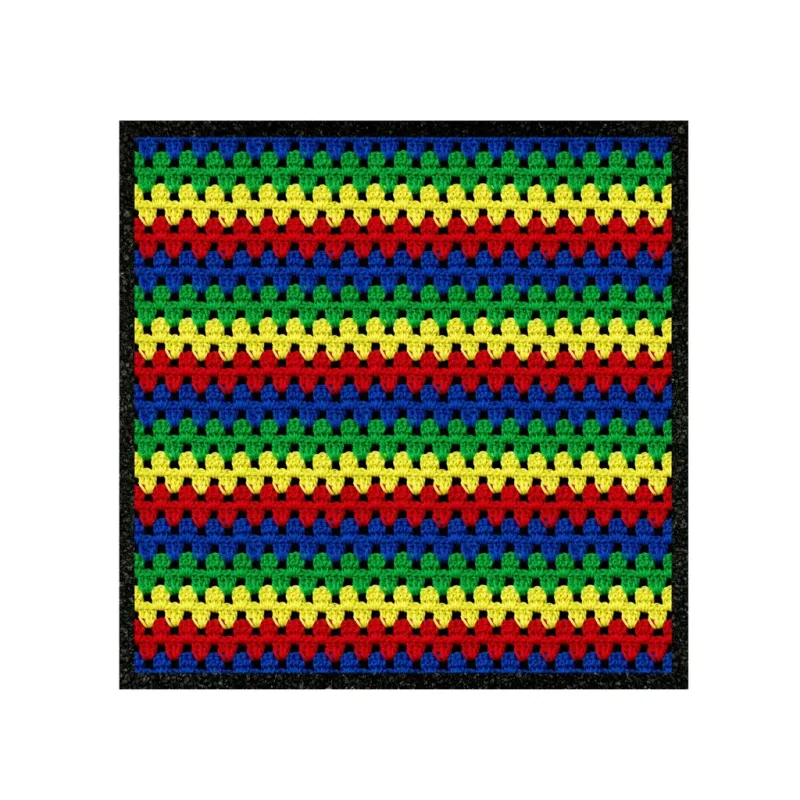 Crochet Dab Mat - 8in