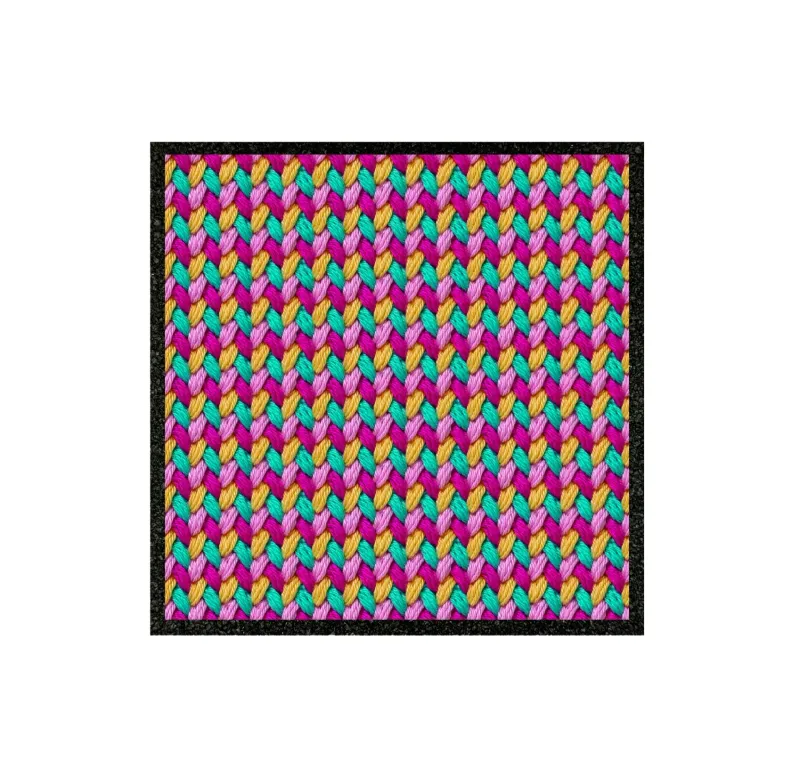 Crochet Dab Mat - 5in