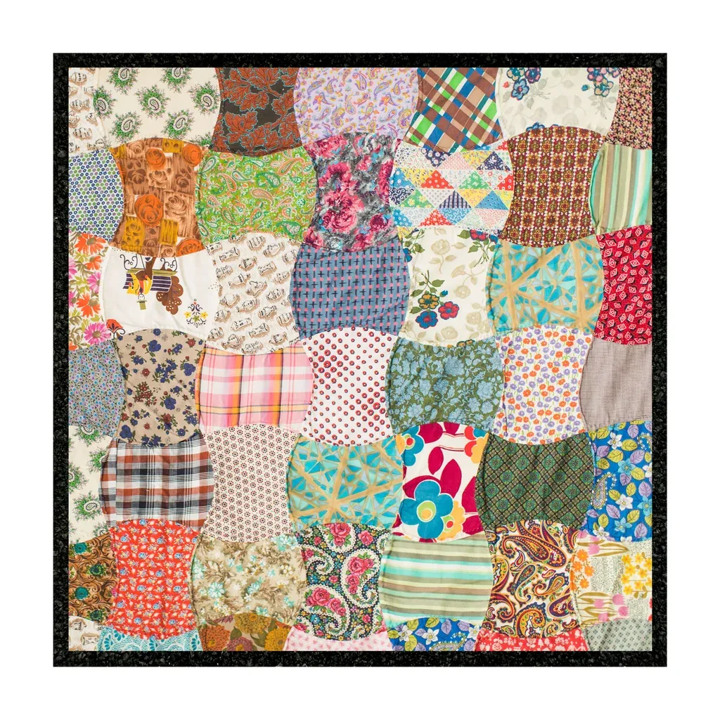 Patchwork Dab Mat - 12in