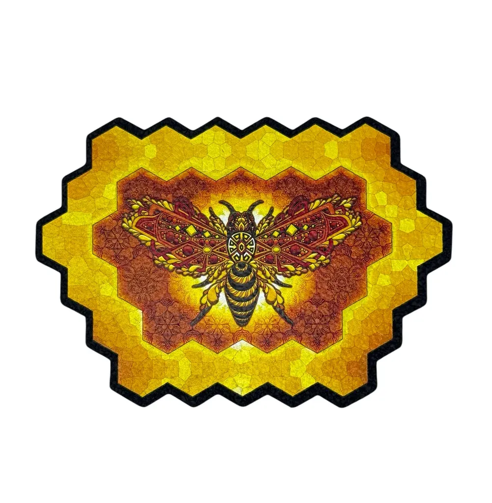 Phil Lewis Honeybee Dab Mat - 12in