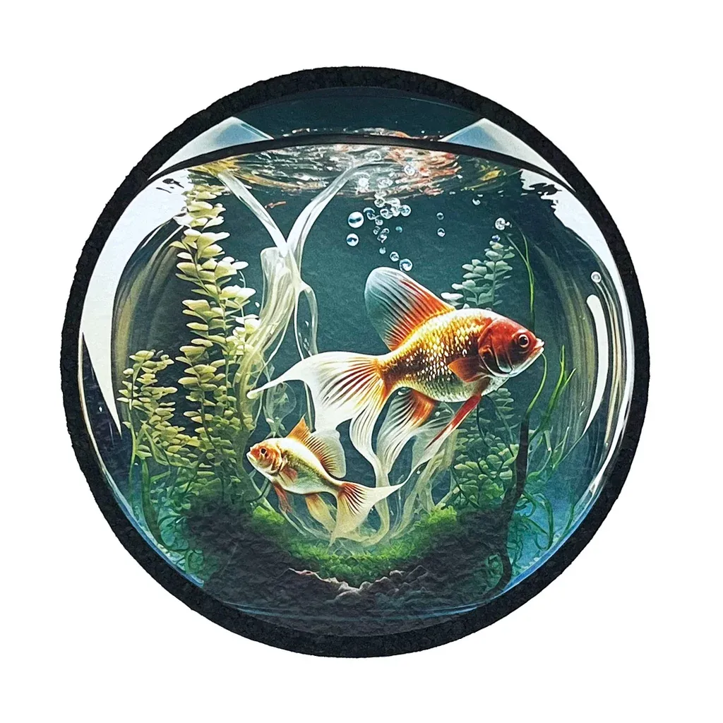 Fish Bowls #1 Dab Mat - 8in