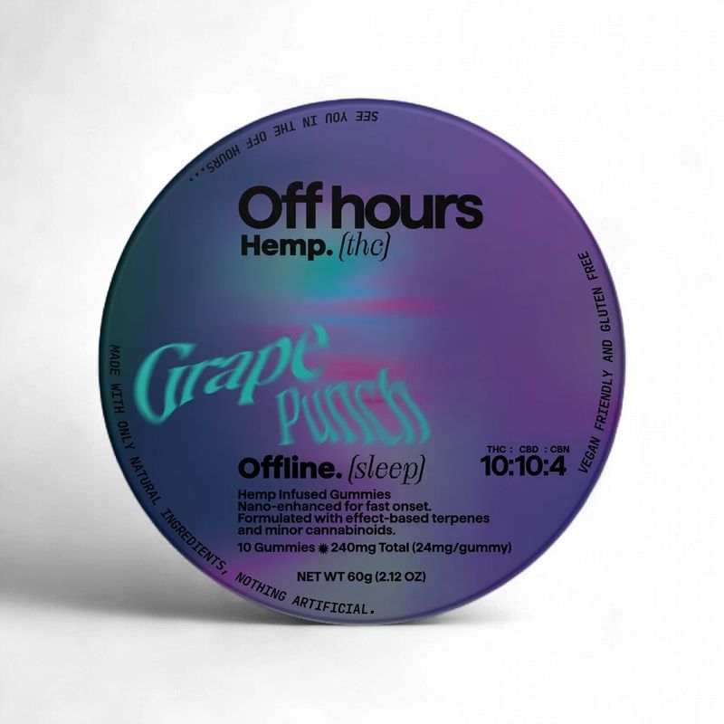 Off Hours Offline Cannabis Gummies (10CT)