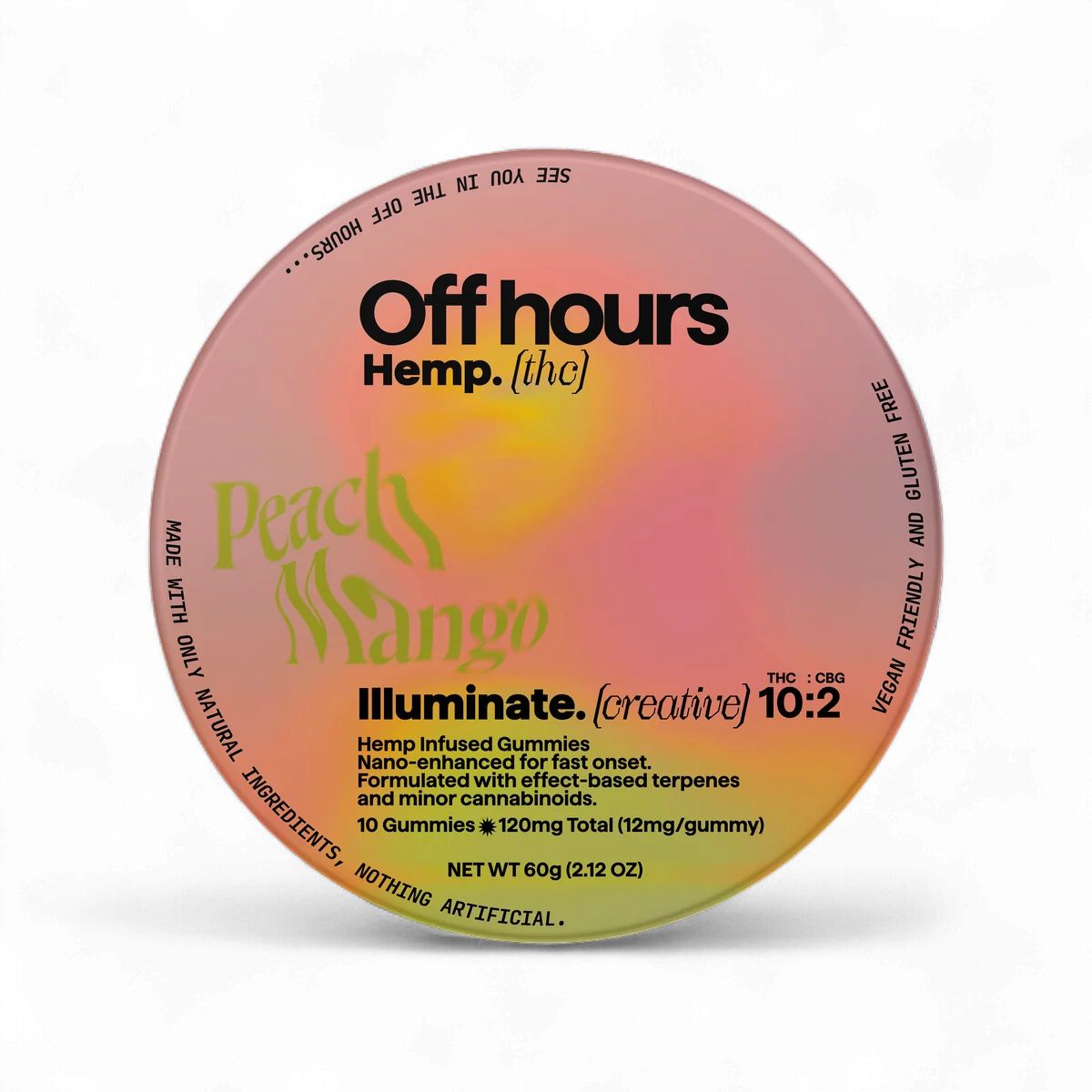 Off Hours Illuminate Cannabis Gummies (10CT)