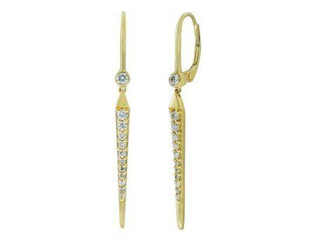 Diamonds Dangle Earring
