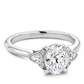 Noam Carver Oval Diamond Engagement Ring