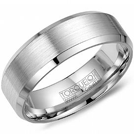 Cobalt CrownRing Men's Wedding Band