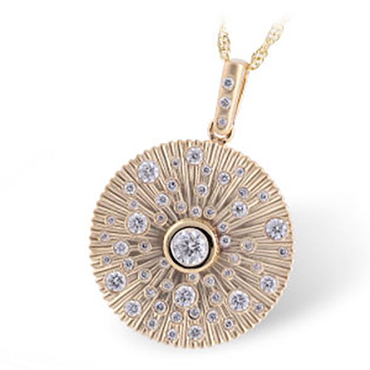 Yellow Gold & Diamonds Necklace