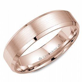6mm Rose Gold Band