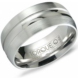 Cobalt CrownRing Men's Wedding Band