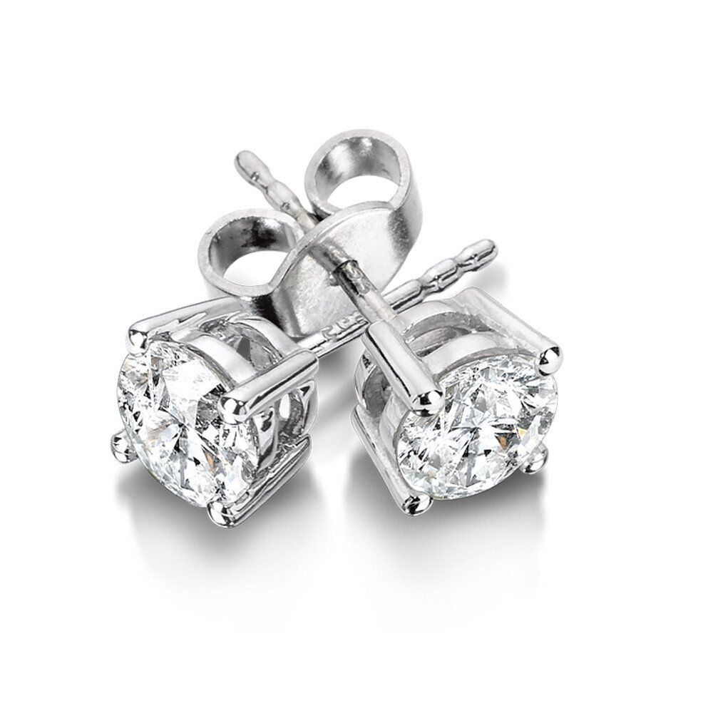0.63ct tw  Natural Diamond studs