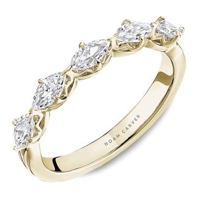 Semi Eternity Marquise Ring