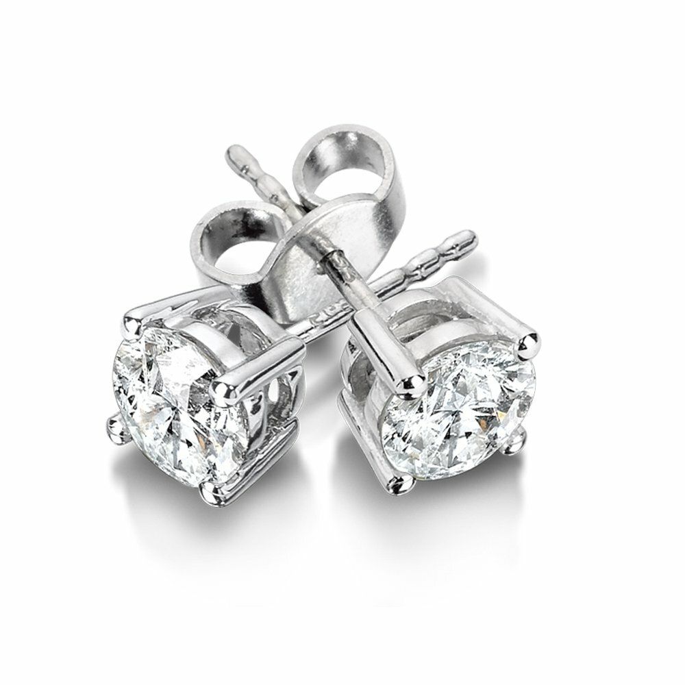 0.62ct TW Natural Diamond Stud