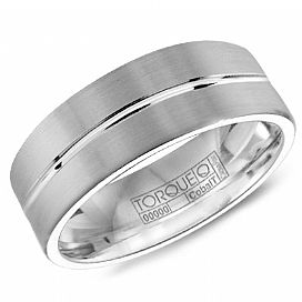 Cobalt CrownRing Men's Wedding Band