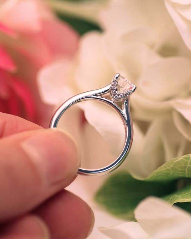 Solitaire Diamond Engagement Ring