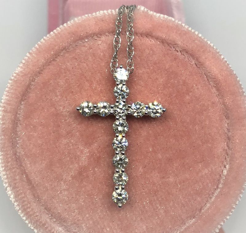 Diamond Cross Pendant