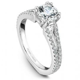 Split Shank  Engagement Ring