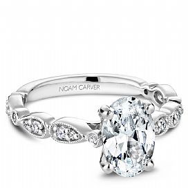 Noam Carver Diamonds Solitaire Engagement Ring