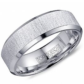 Cobalt CrownRing Men's Wedding Band