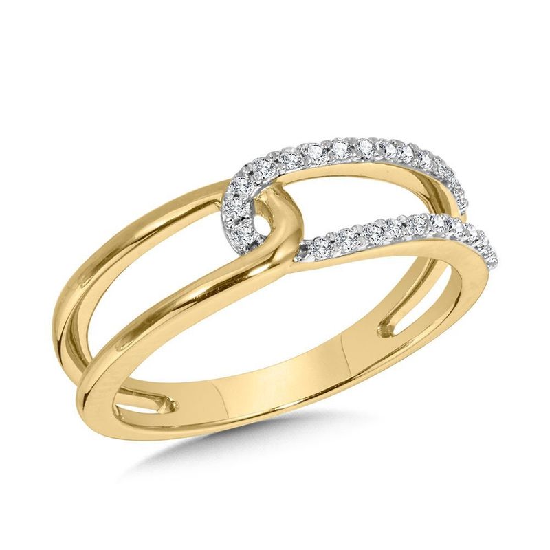 PAPERCLIP LOOPS SPLIT SHANK BAND