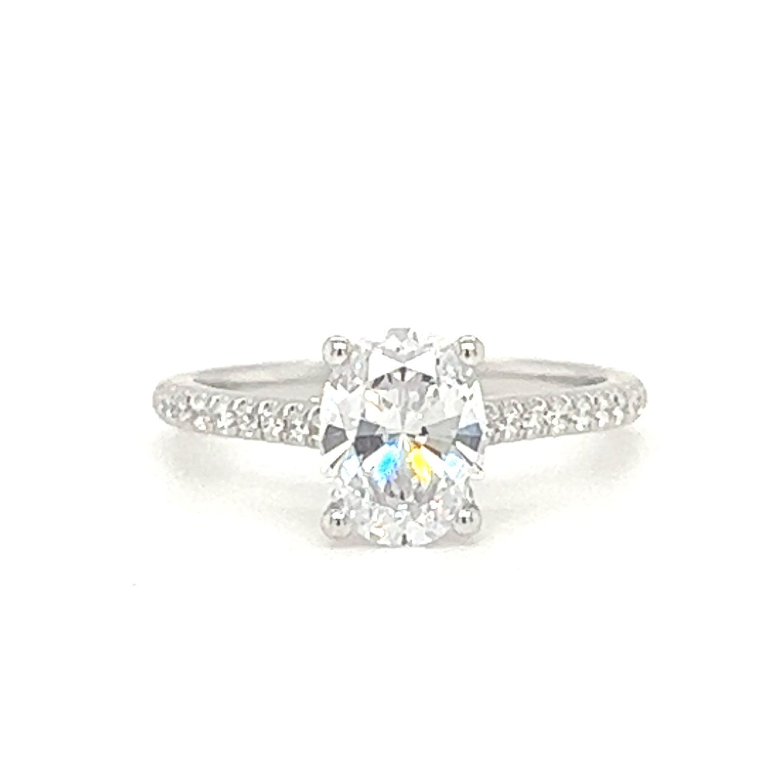 Oval Solitaire Engagement Ring