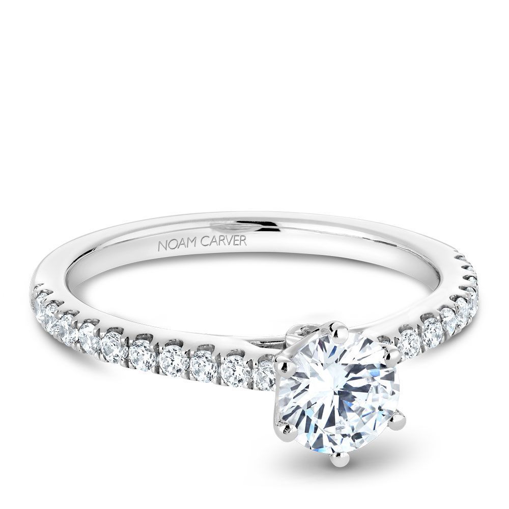 Solitaire Noam Carver Engagement Ring