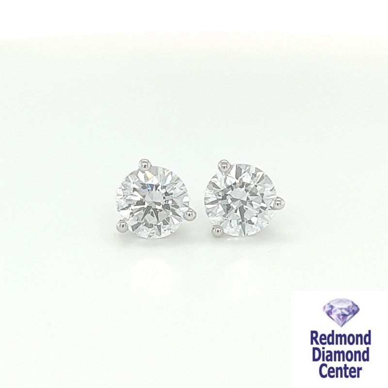 1.30ctw Lab Grown Diamond Studs  F VS1