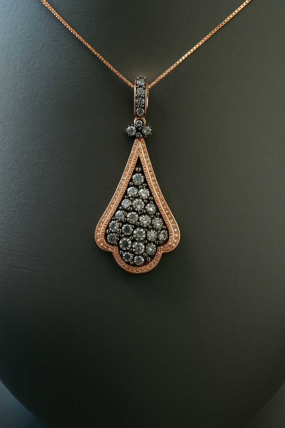14K Rose gold Necklace