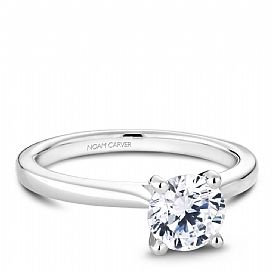Classic Cathedral Solitaire Engagement Ring