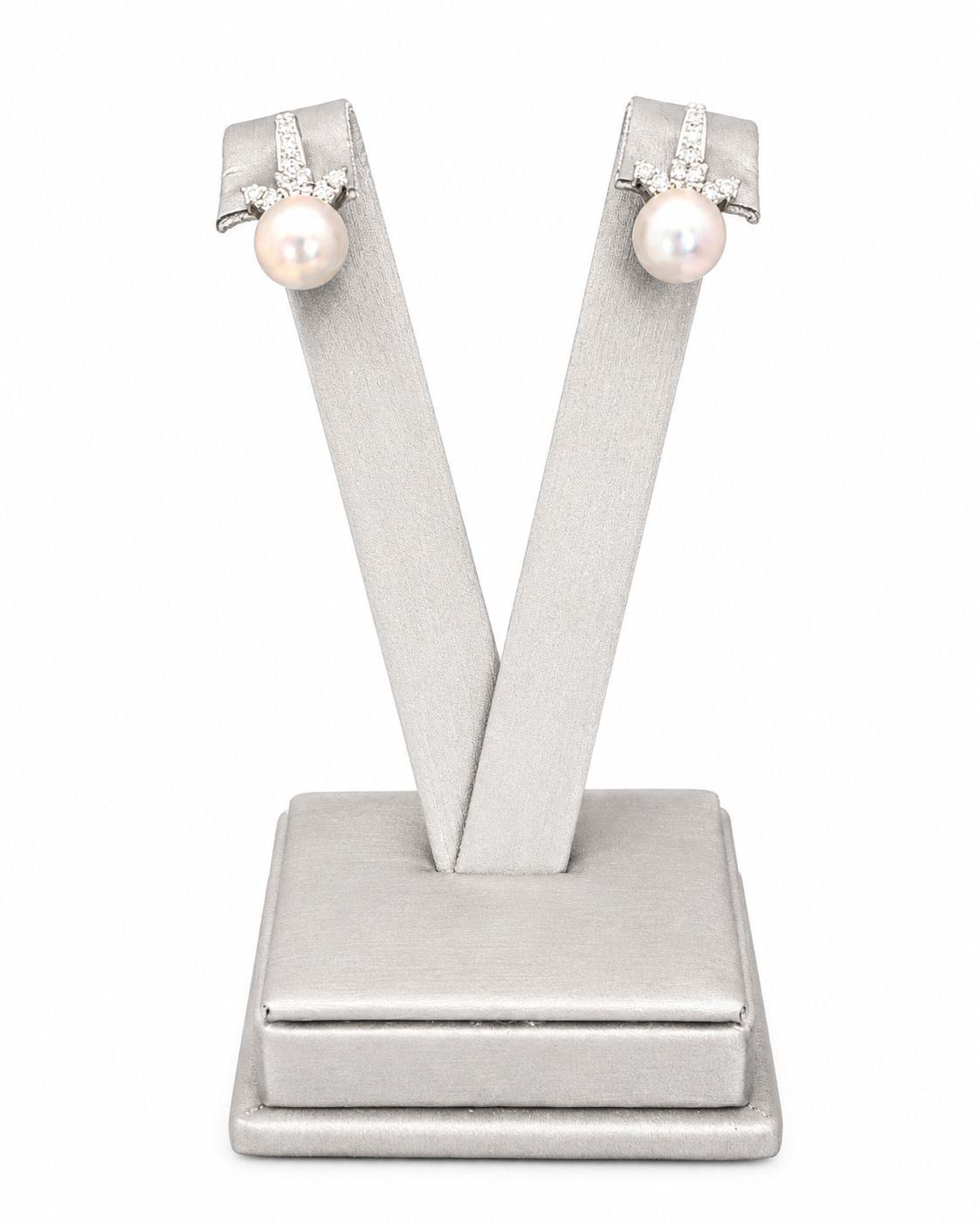 Pearl & Diamonds white gold earring Pearl & Diamonds white gold earring