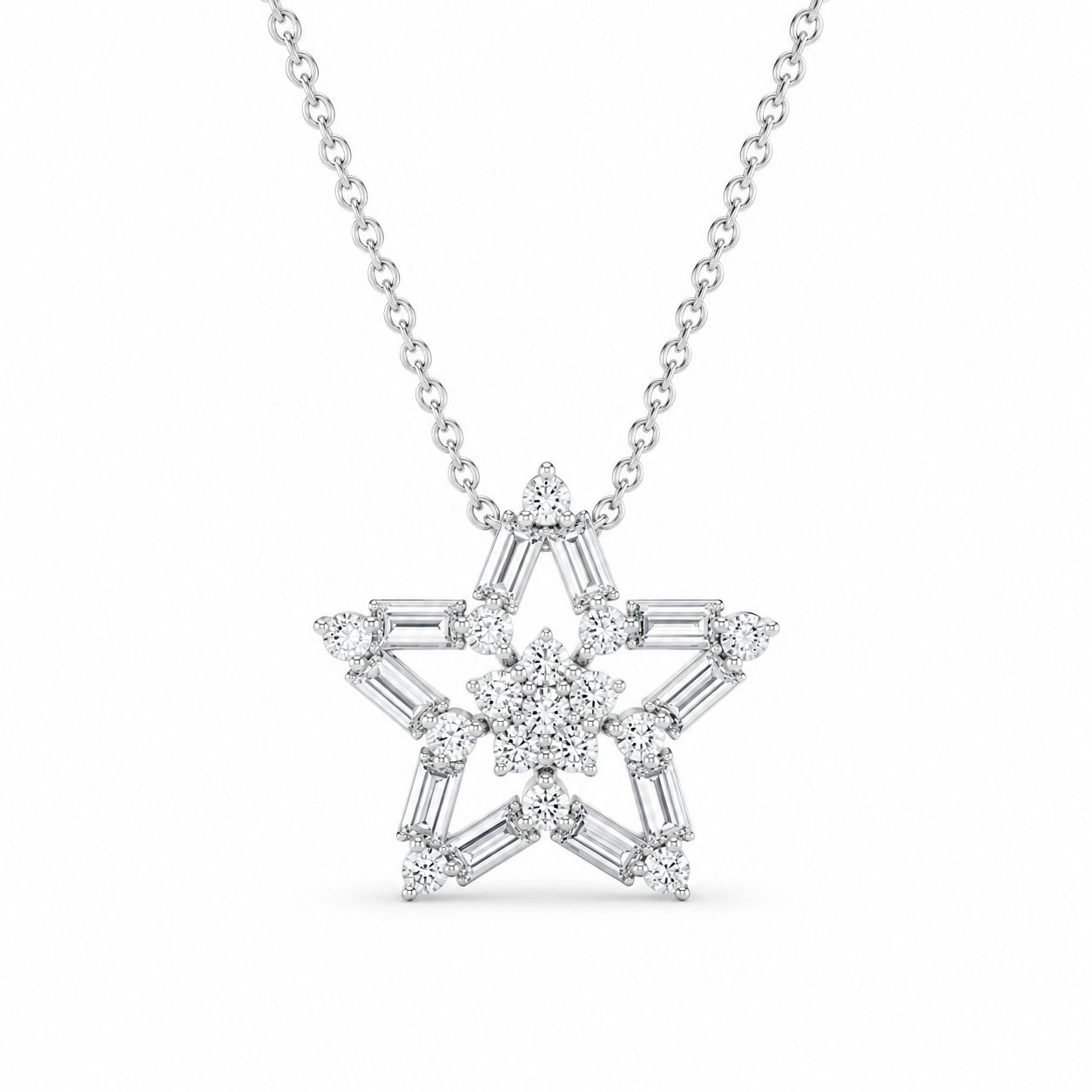 Star Lab Grown Diamonds Necklace Star Lab Grown Diamonds Necklace