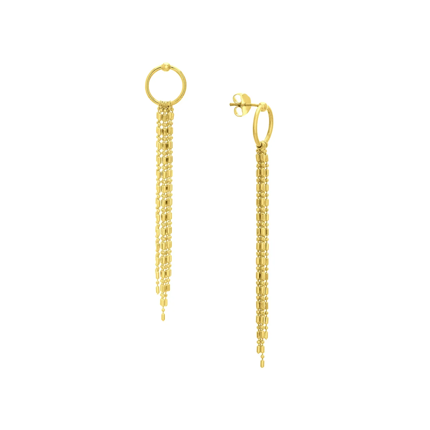 /yellow-gold-diamond-cut-bead-fringe-earrings /yellow-gold-diamond-cut-bead-fringe-earrings