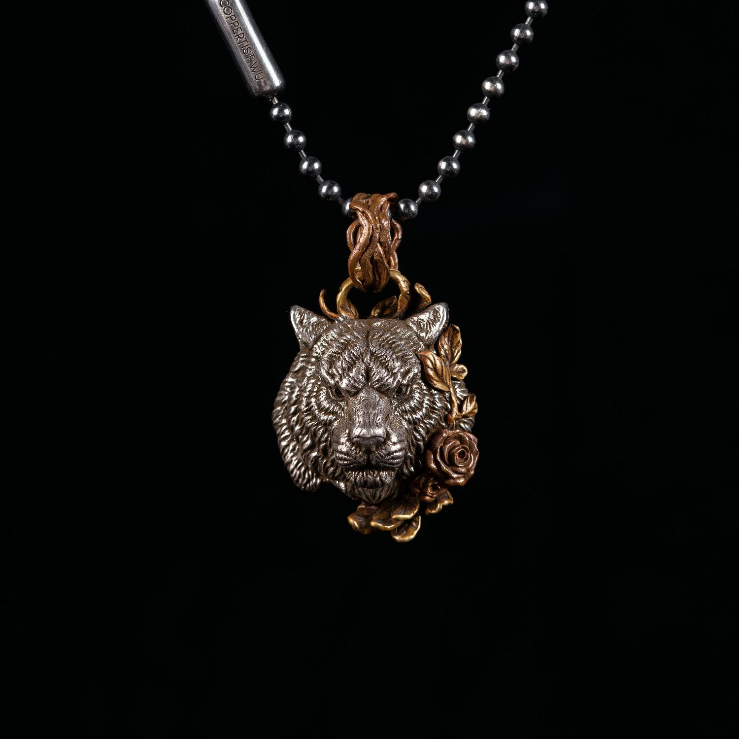 Eivor &quot;Tigris&quot; Tiger Pendant Necklace