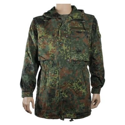 German Army Genuine Unlined Camouflage Flecktarn Parka Jacket's