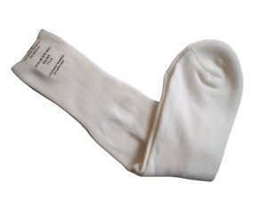 British Army Genuine Physical Training Tri Service White Socks, Sizes: 6.5-9.5