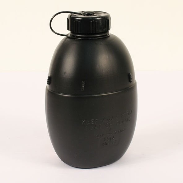 British Army Surplus 58 Pattern Osprey Black Cadet Canteen Water Bottle