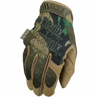 British Army New Woodland Camo Mechanix Wear Original Gloves